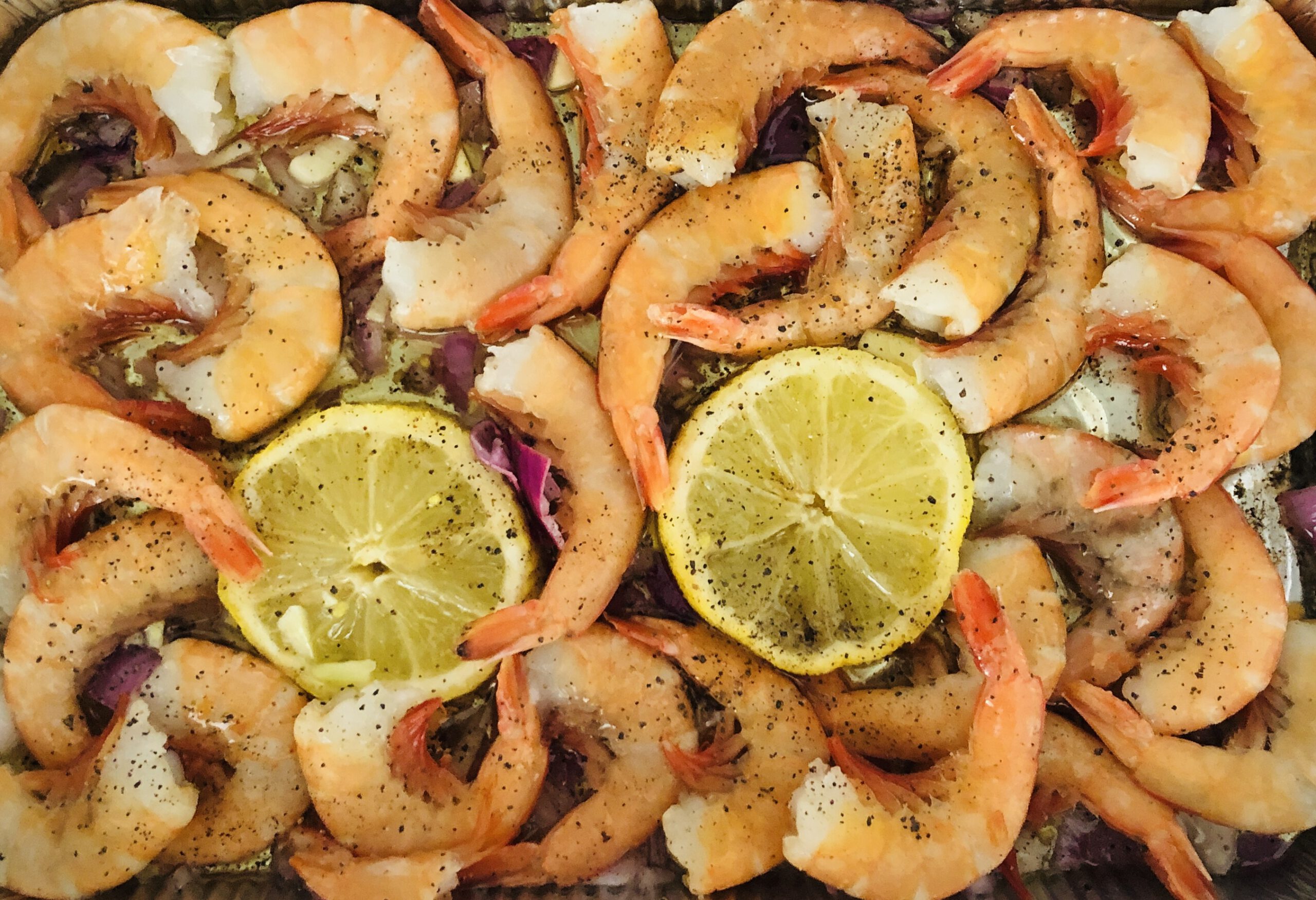 Shrimps lemon Marinade